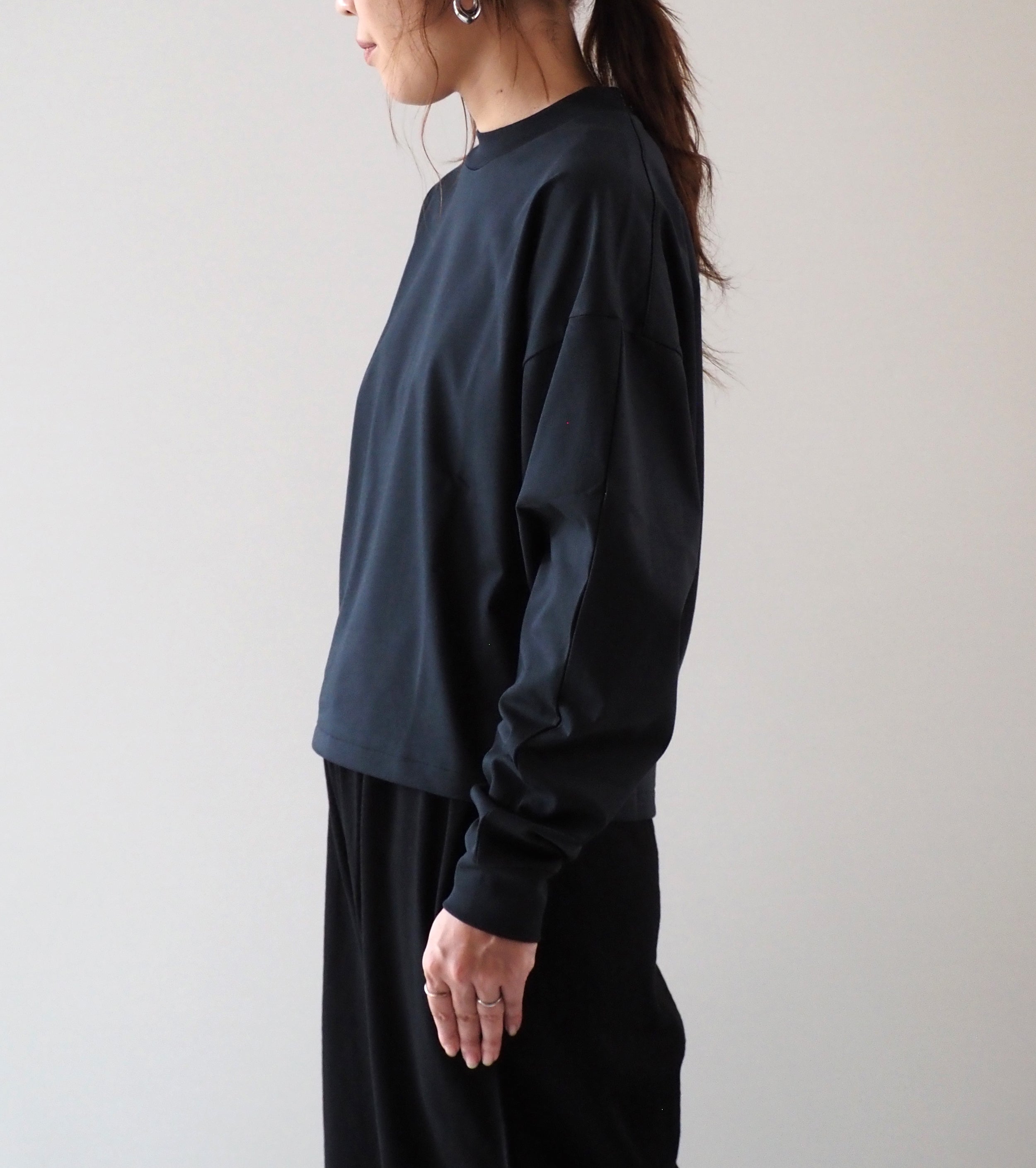 ALWEL CREW PO SHIRTS , Ink Black