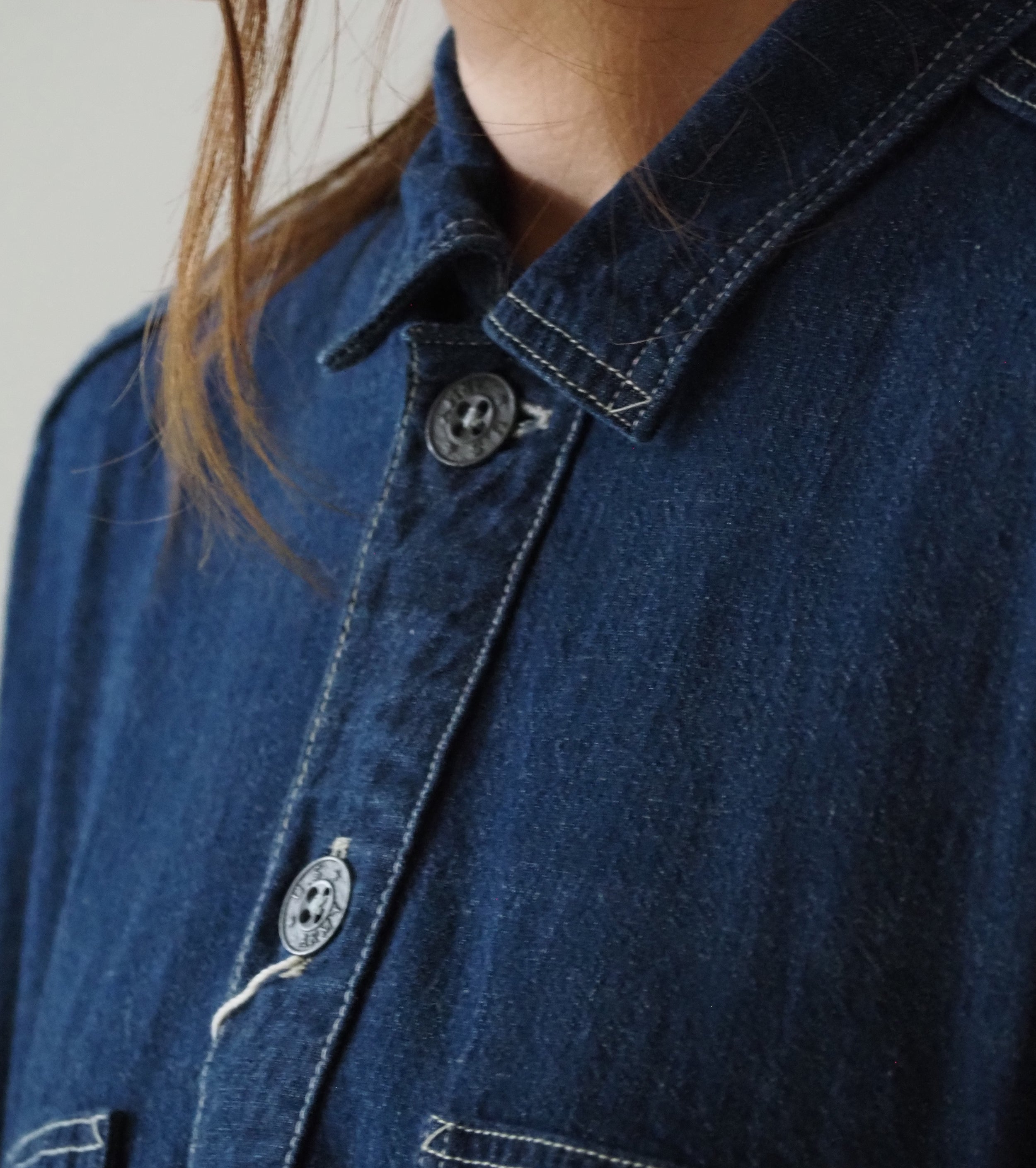 orslow プルオーバー デニム ドレス , One Wash