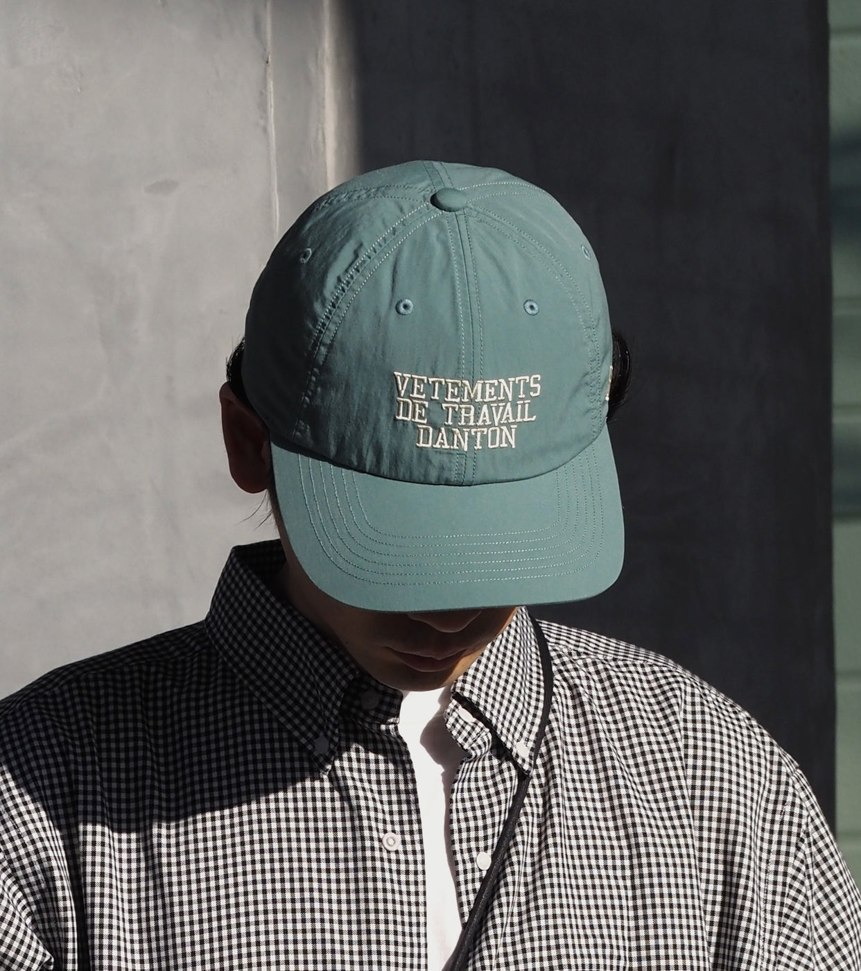 DANTON ダウンプルーフ 6パネル キャップ  , Blue Green