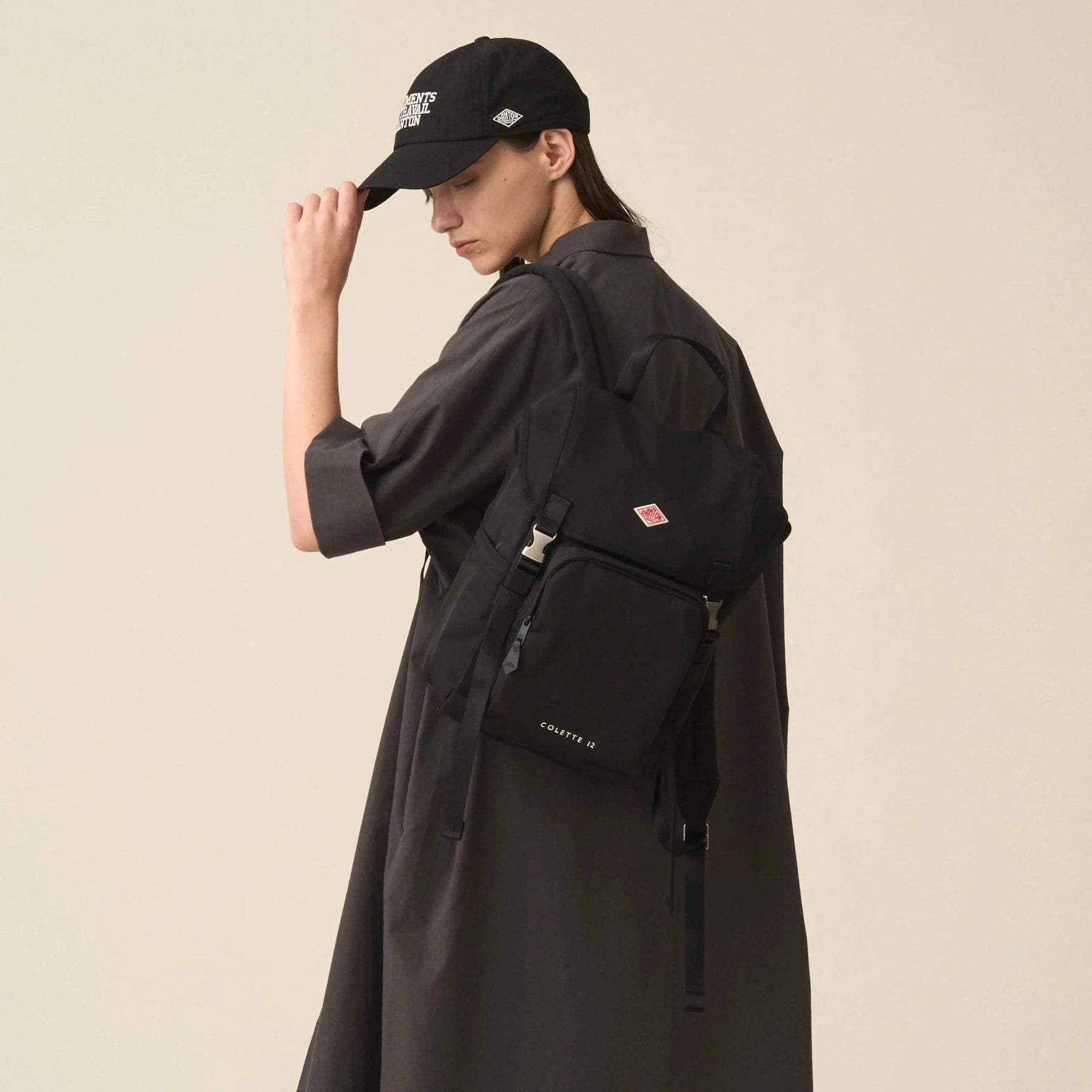 DANTON Downproof 6-Panel Cap , Black