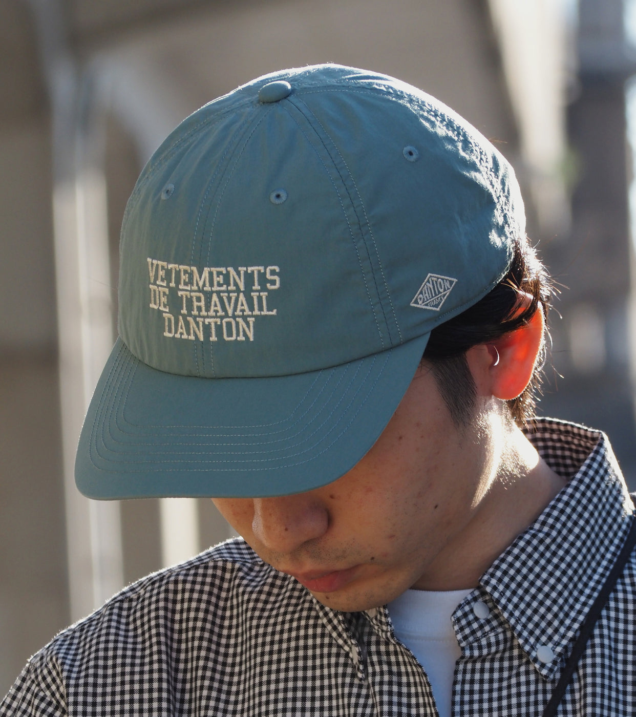 DANTON ダウンプルーフ 6パネル キャップ  , Blue Green