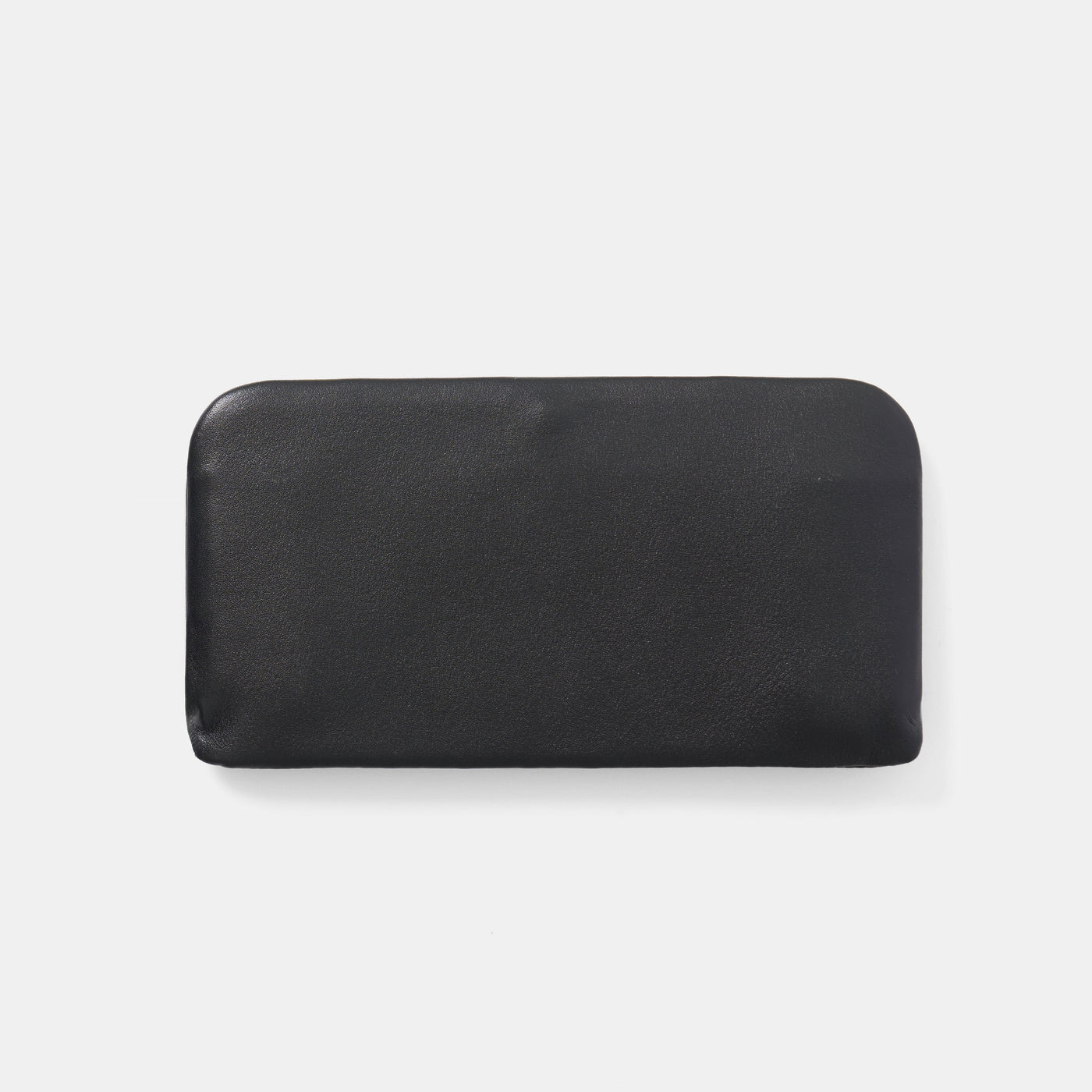 Morphee SAC À MAIN フレームド レザー ロング ウォレット , Black ＜SILVER＞