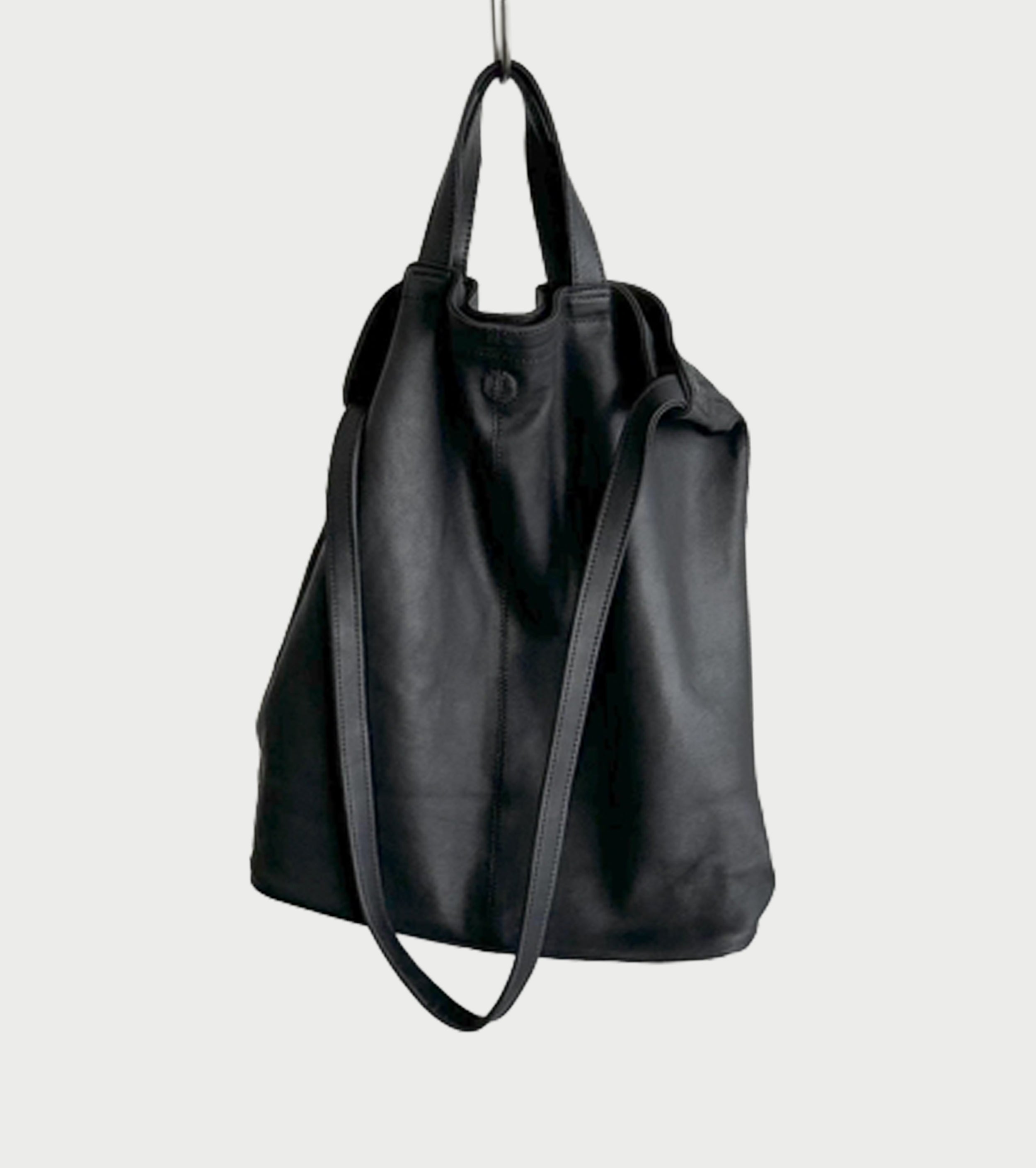 Morphee ハンドル ショルダー バック , Black
