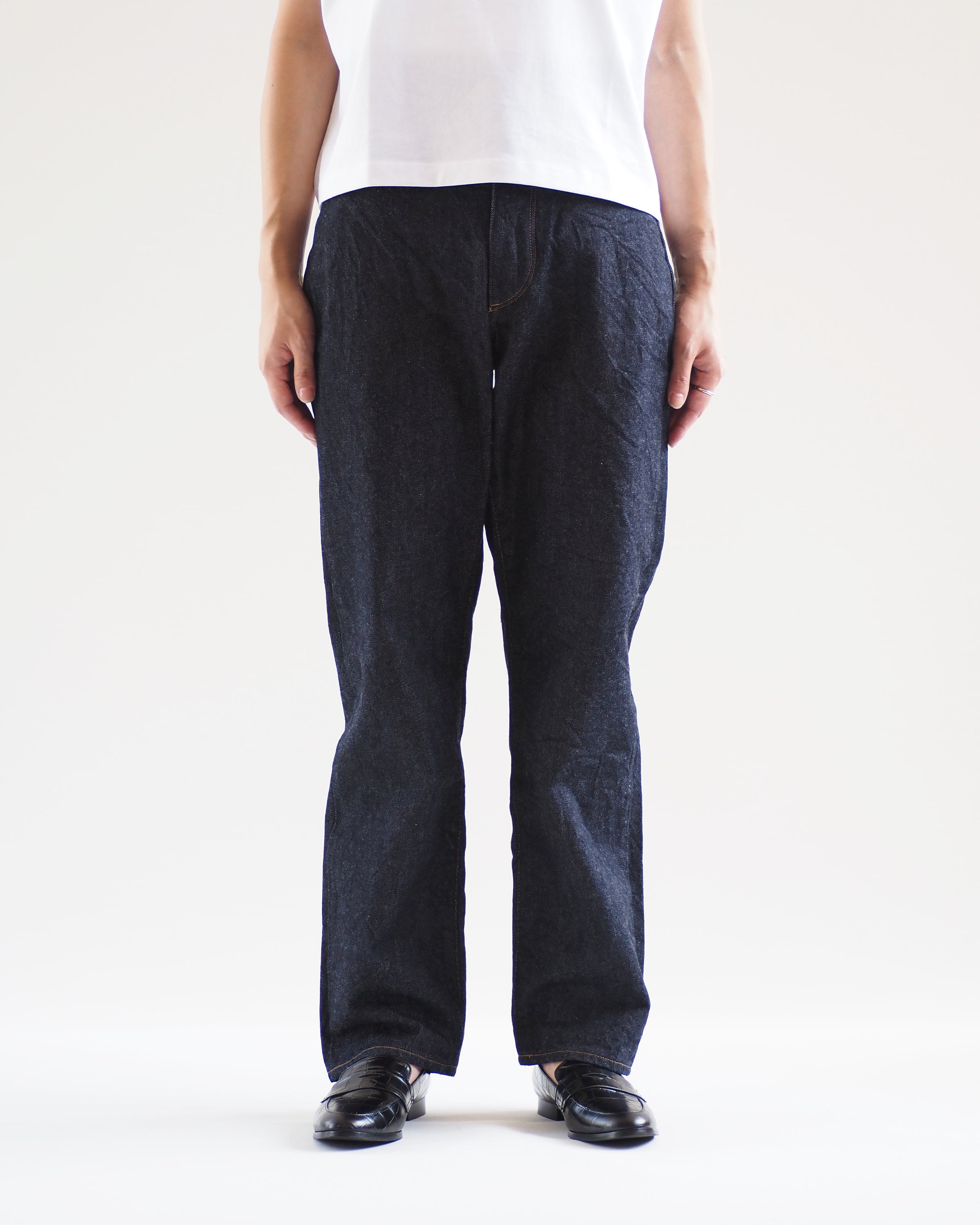 13.5 oz. standard selvage denim pants, Indigo