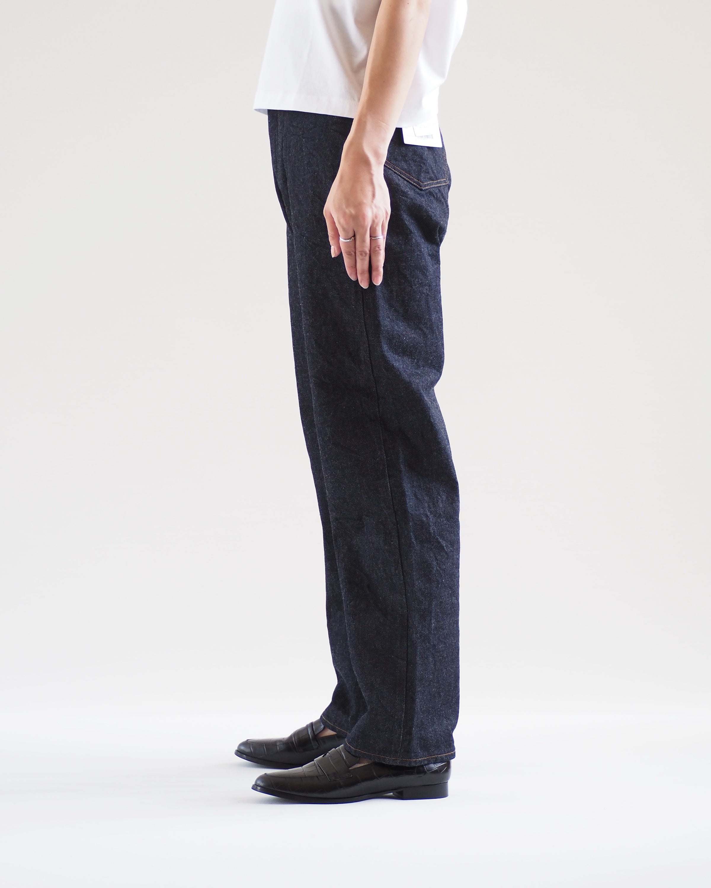 13.5 oz. standard selvage denim pants, Indigo