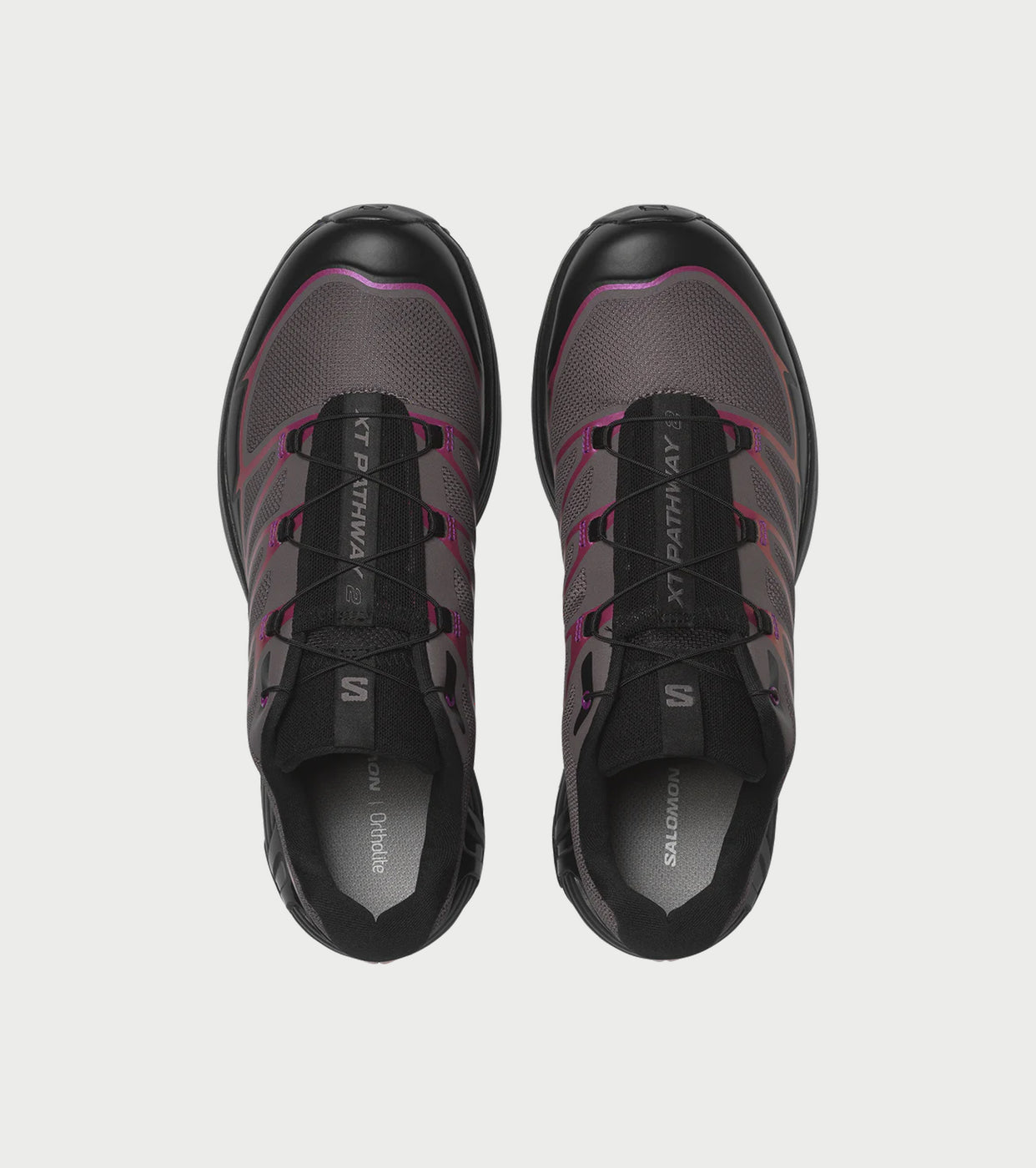 SALOMON  XT-PATHWAY 2 IRIDESCENT, Black / Hollyhock / Plum Perfect