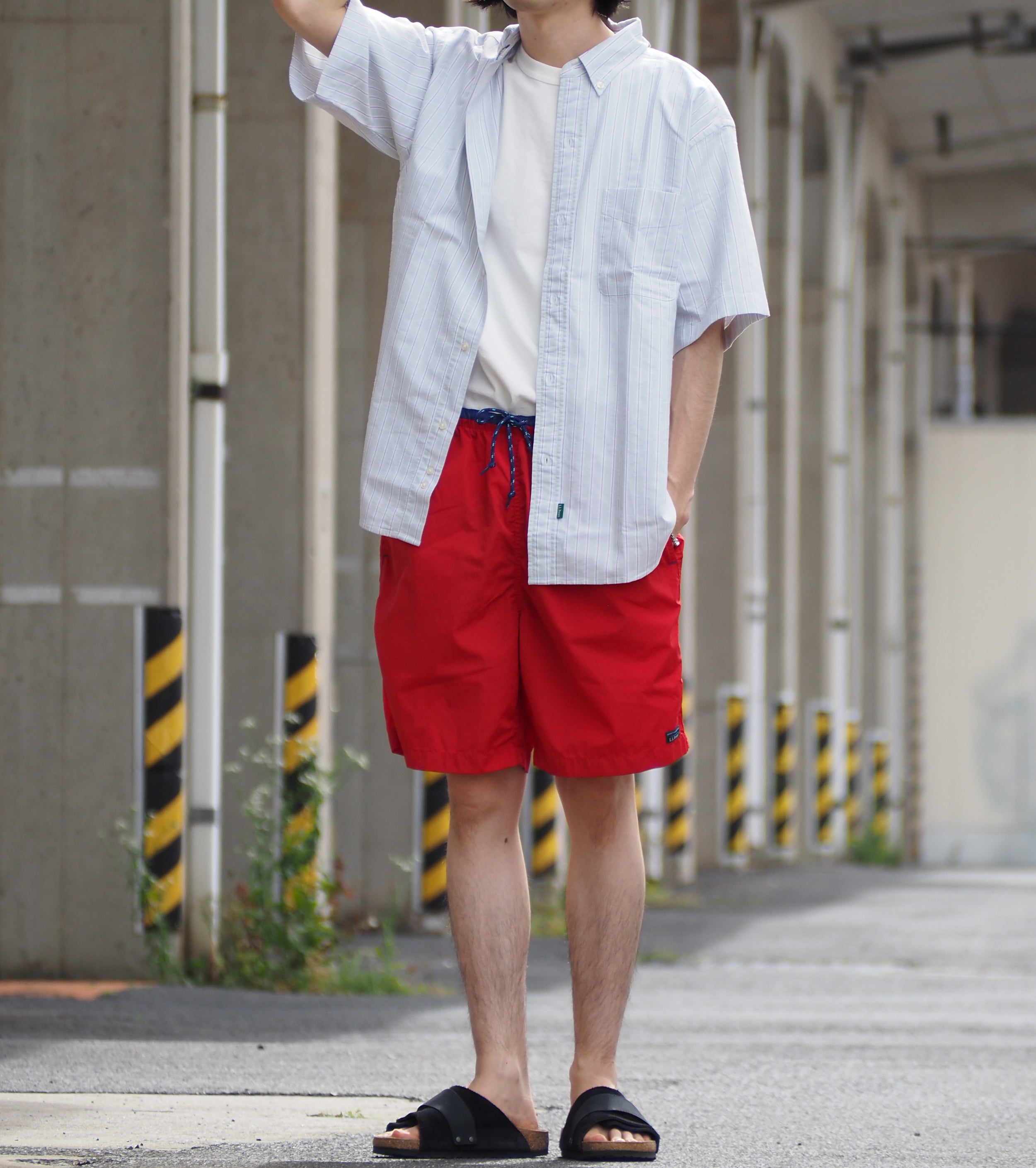 L.L.Bean JAPAN EDITION MILO プルオンショーツ, Red