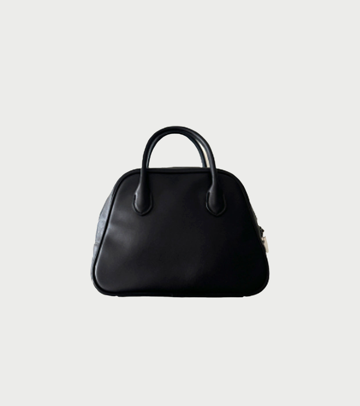 Morphee SAC À MAIN ジッパーボストン バッグ , Black