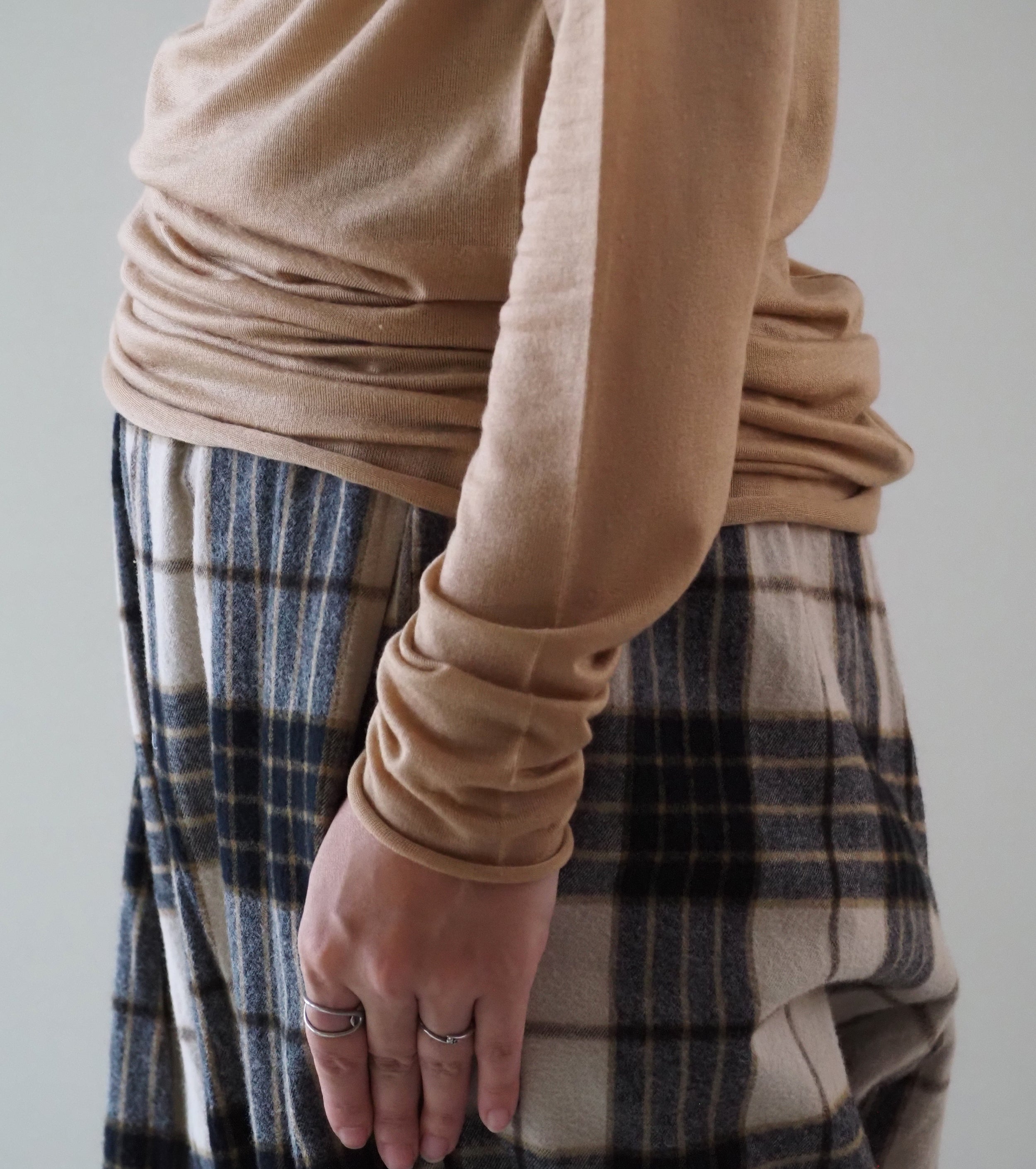 ALWEL シアー リブトップ , Dijon