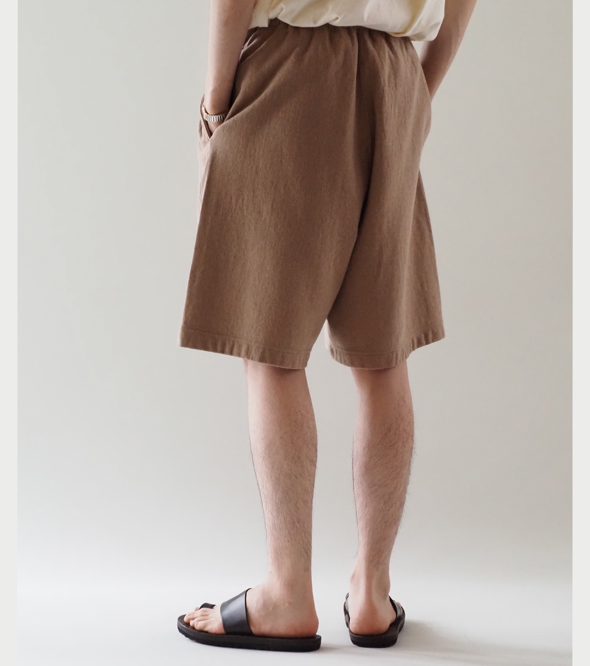 blurhms Thin-Sweat Shorts , Heather Beige