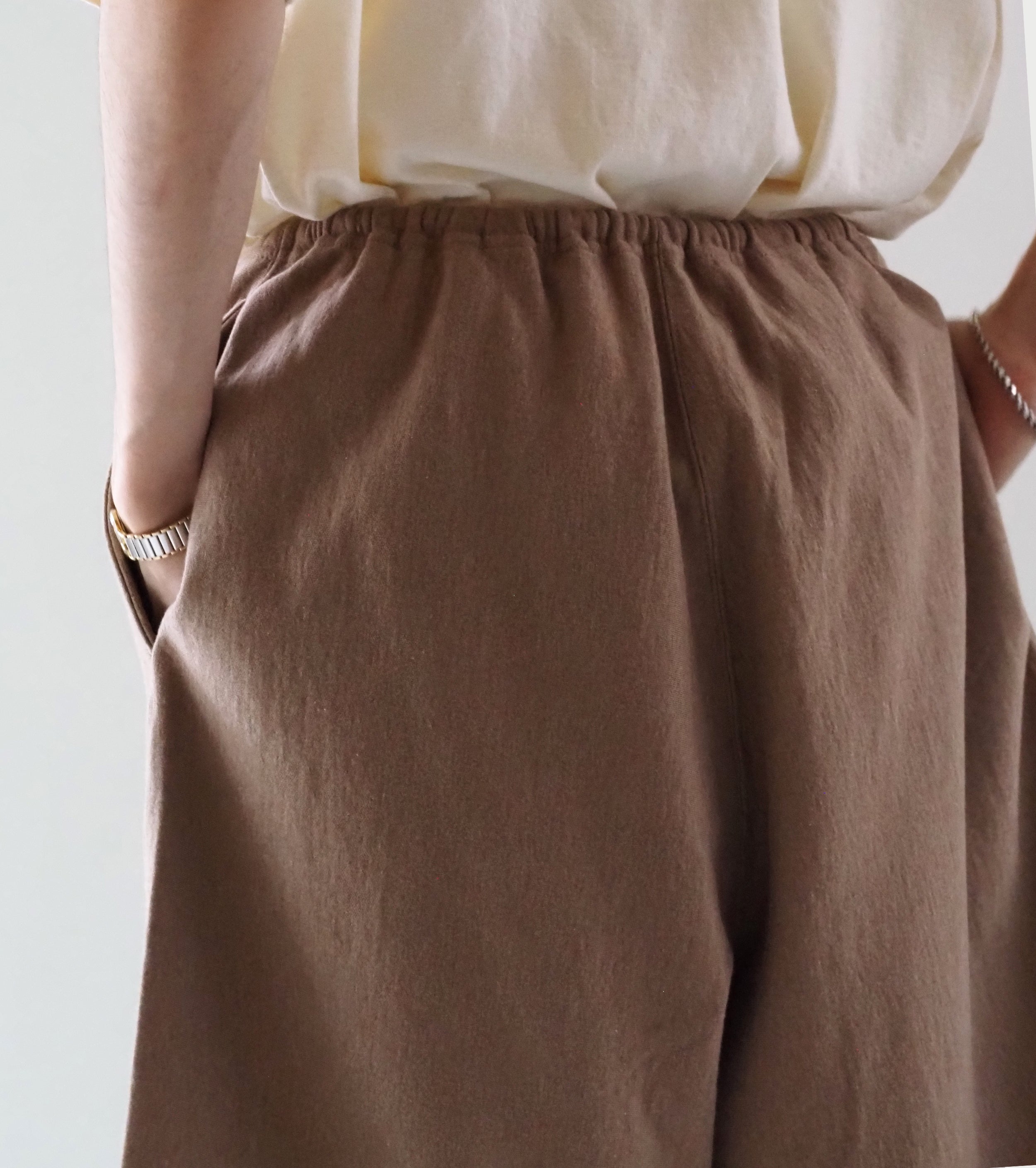 blurhms Thin-Sweat Shorts , Heather Beige