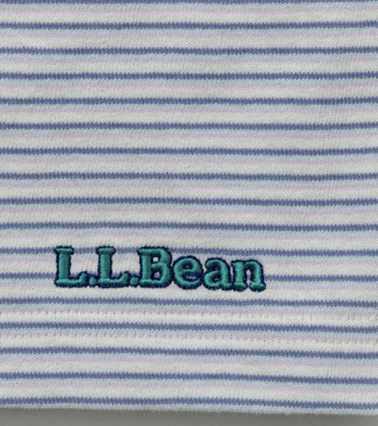 L.L.Bean JAPAN EDITION ウィメンズ ユニオン ショートスリーブ ストライプ ティー , Sax × Rose