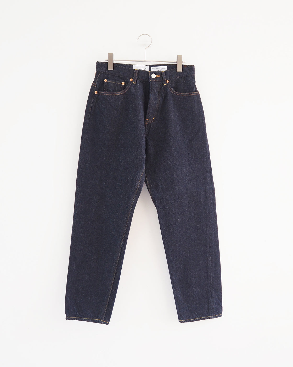 Wide tapered denim, Indigo